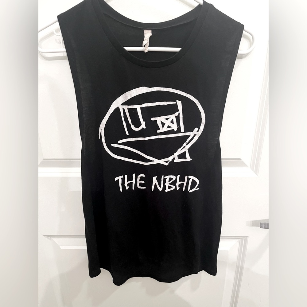 The Neighbourhood Authentic Tour Shirt The NBHD Original Logo Muscle Tank